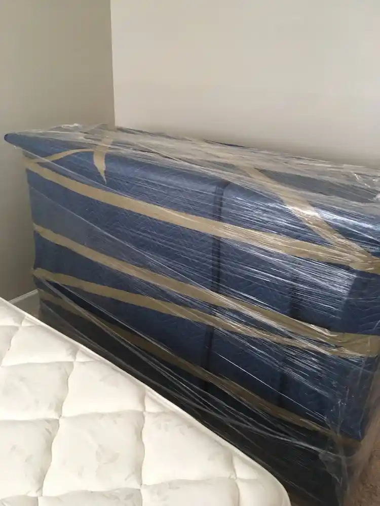 wrapped bed
