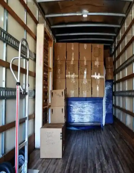 loaded truck